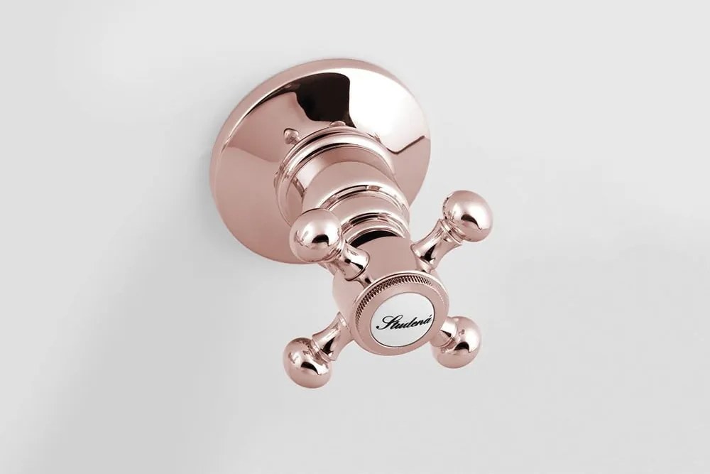 Baterie roz pentru duș încastrată (2 ieșiri) Antea – Sapho