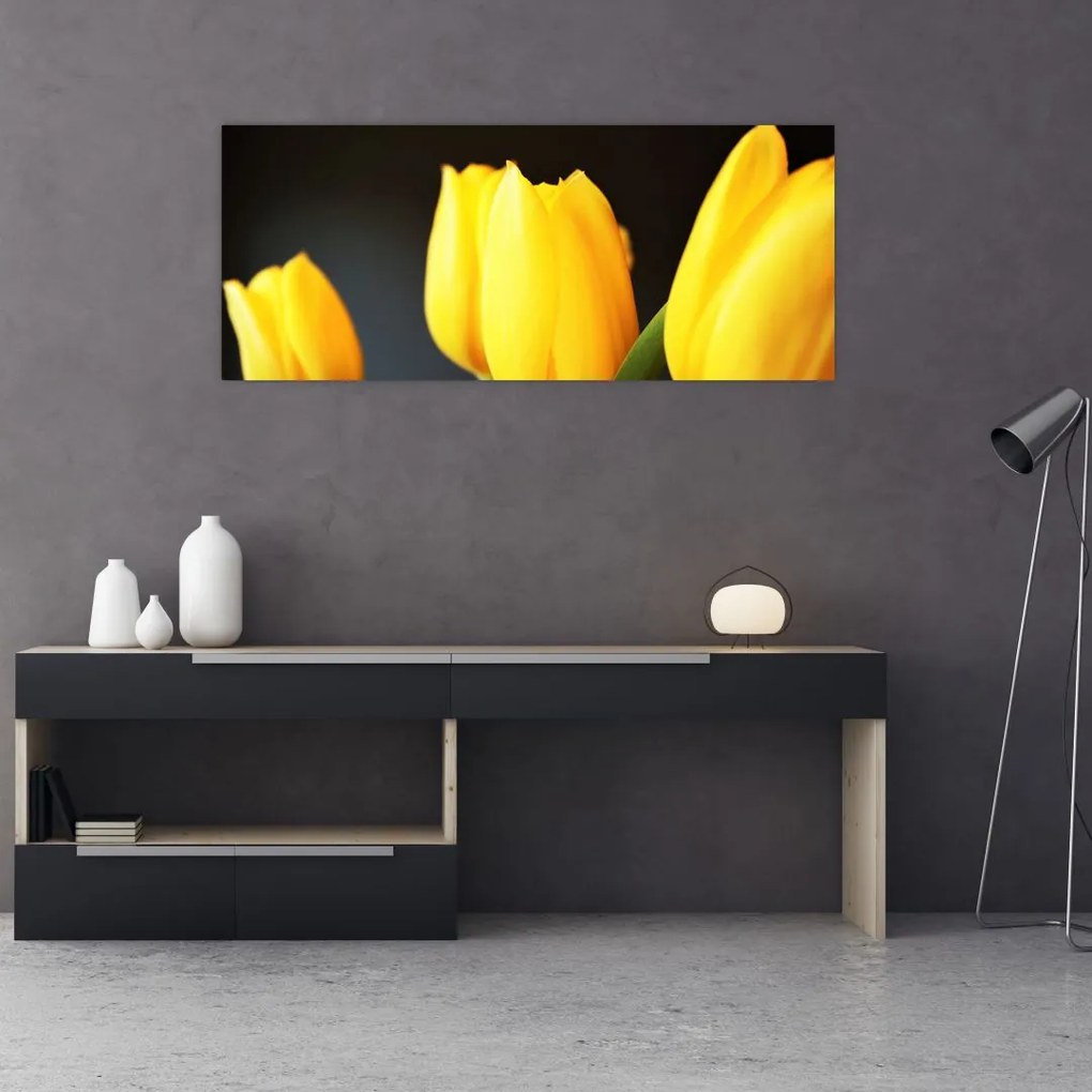 Tablou cu lalele (120x50 cm)