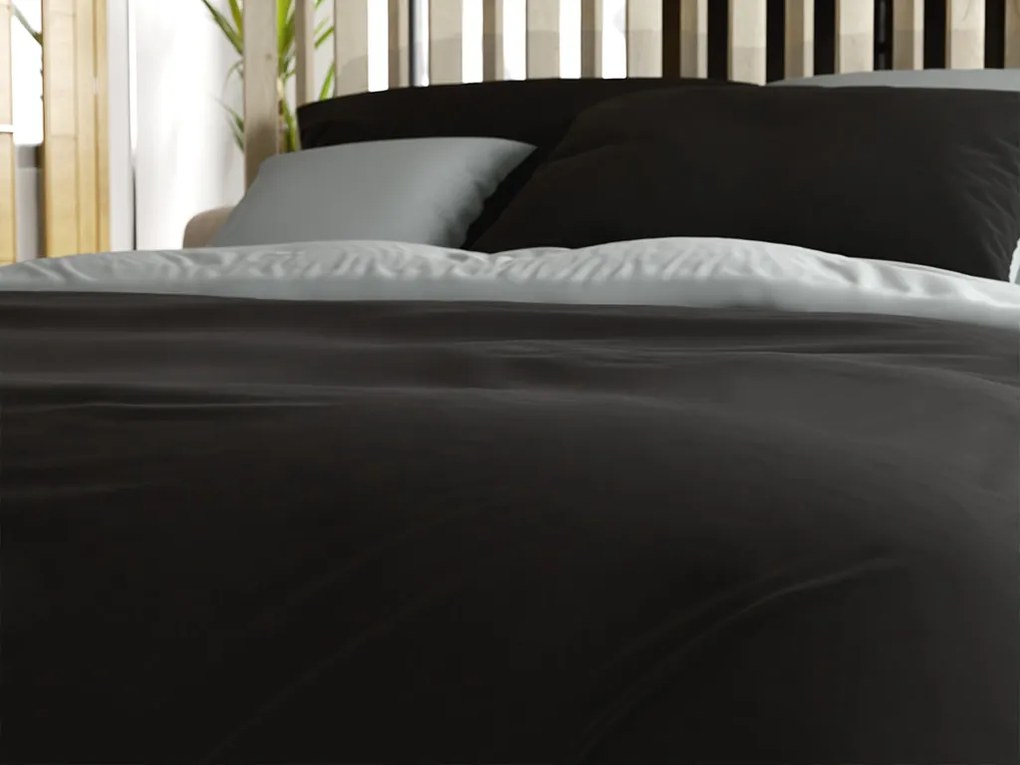 Lenjerie de pat din bumbac gri MONOCROMAT Dimensiune lenjerie de pat: 70 x 90 cm | 140 x 200 cm