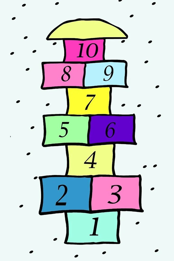 Covor, HMNT507, 80x300 cm, Multicolor