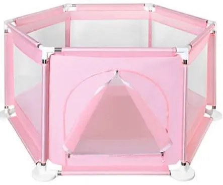 Țarc textil pentru copii Pink BASIC
