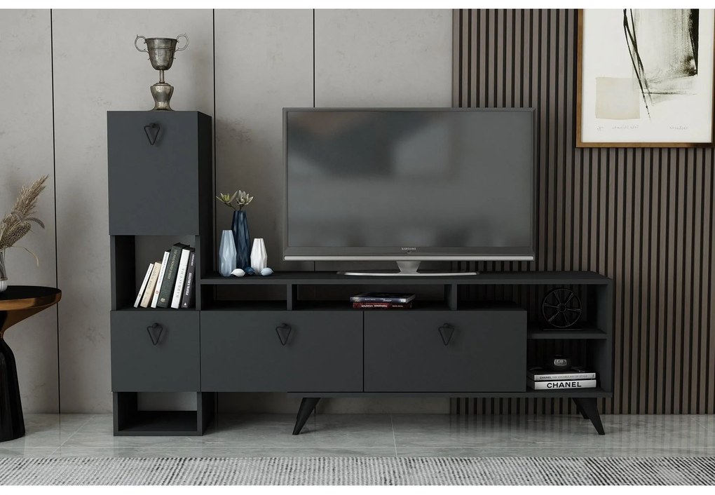 Mobilier living Emi (antracit). 1107855