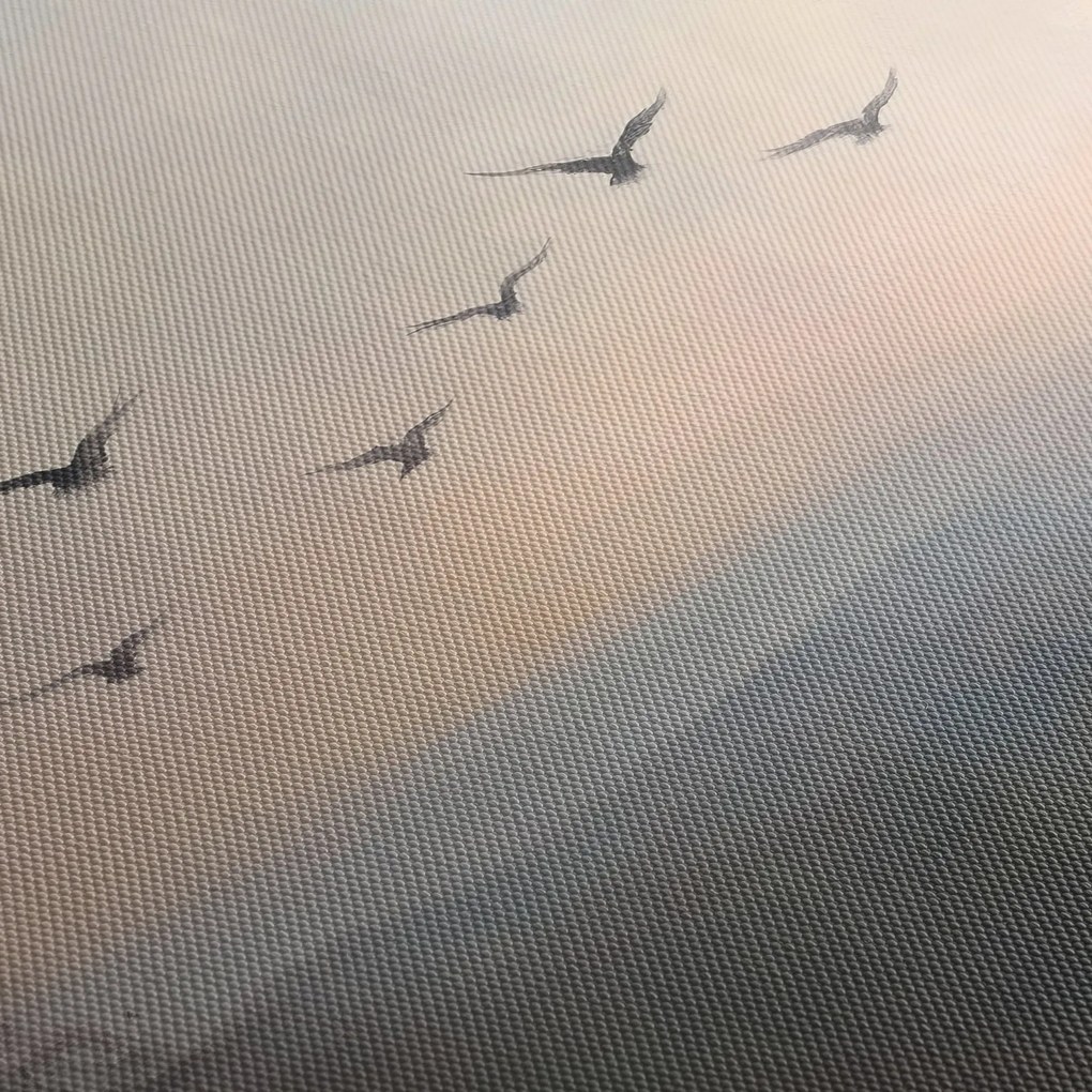 Tablou - Stol de păsări (120x50 cm)
