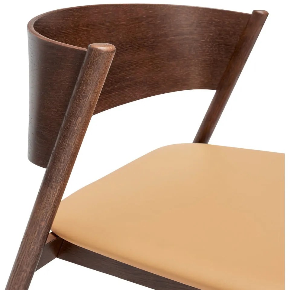 Fotoliu maro închis Oblique – Hübsch