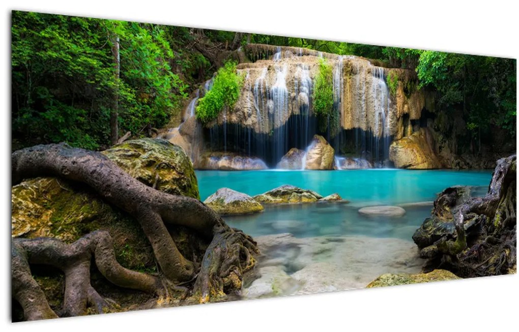 Tablou cu cascade (120x50 cm)