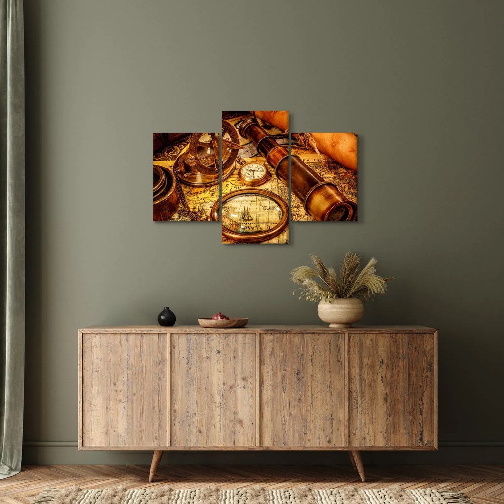 Tablou - uneltele itorice ale marinarior (90x60 cm)