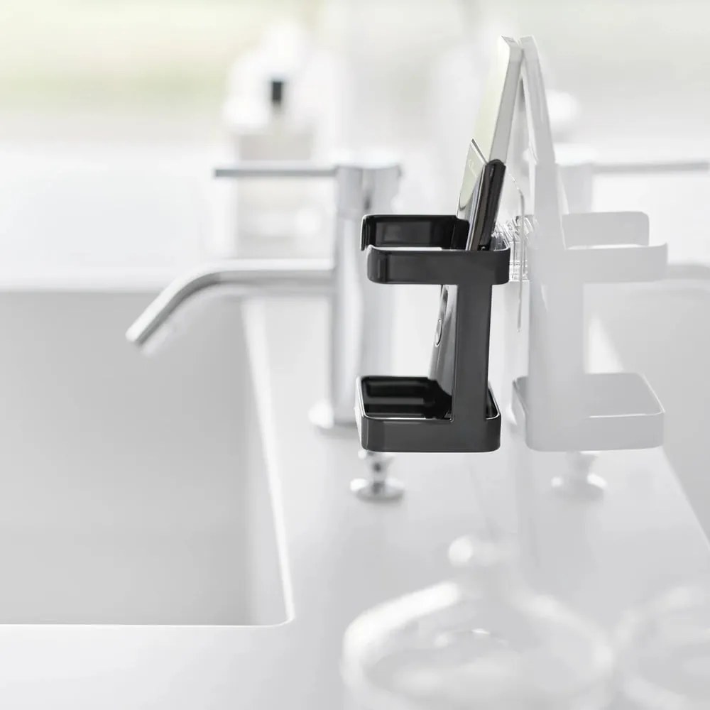 Suport pentru produse de îngrijire negru din metal Film Hook – YAMAZAKI