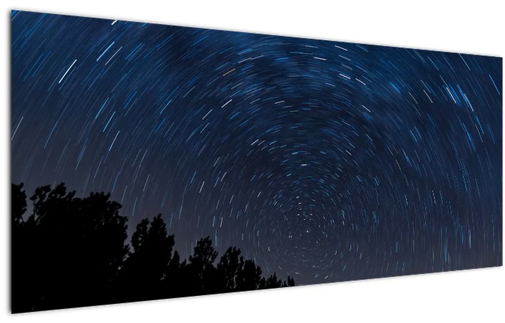 Tabloul cu cerul nocturn (120x50 cm)