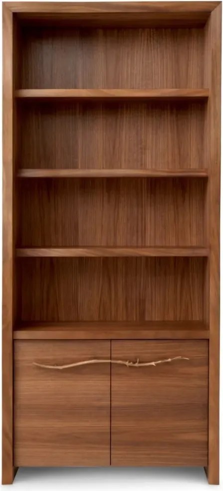 Vitrina design LUX, Furnir de nuc, Charford