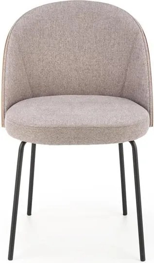 Promotie Scaun gri NORME din otel lacuit Calitatea a II-a