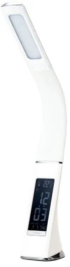 Immax 08949L - LED Lampă de masă dimmabilă cu display LEATHER LED/6,5W/5V alb