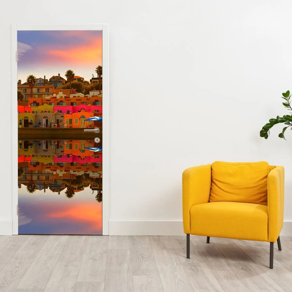 Fototapet pentru ușă - Loc pentru scăldat (95x205cm)