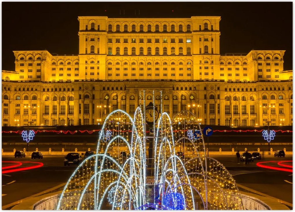 Tablou - Palatul Parlamentului, București, România (70x50 cm)