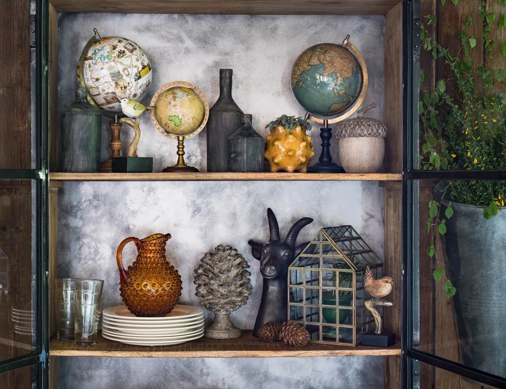 Cutie decorativa in forma de ghinda