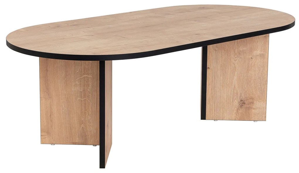 Masă de cafea Sable Sapphire Oak Black
