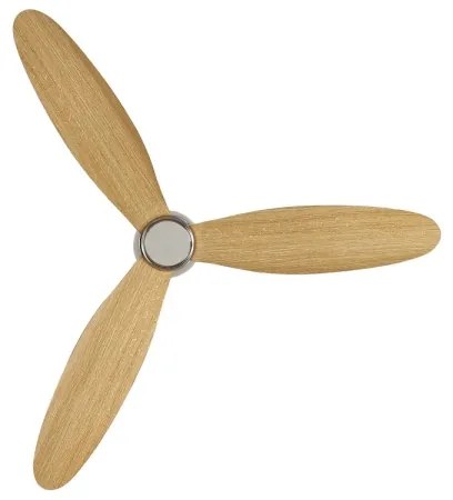 Ventilator de tavan Lucci air 210519 AIRFUSION RADAR crom/lemn + telecomandă