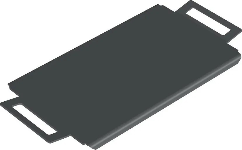 Placă pentru grătar pentru foc de grădină 62 x 30 x 3 cm, oțel CORGARDEN 1073