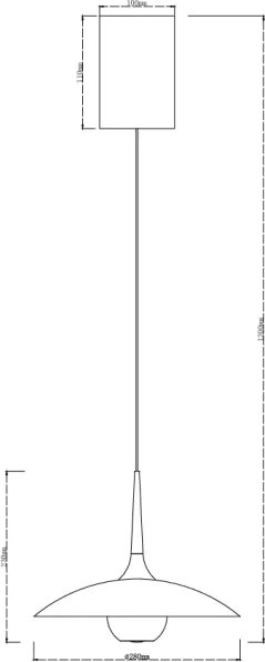 MAXLIGHT P0674 - lustră LED suspendată pe cablu MANUKA LED/12W/230V Ø 28 cm auriu/bej