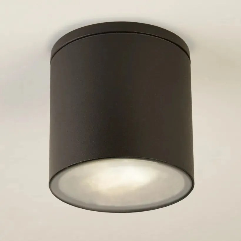 Spot aplicat iluminat exterior IP65 Trafalgar, negru