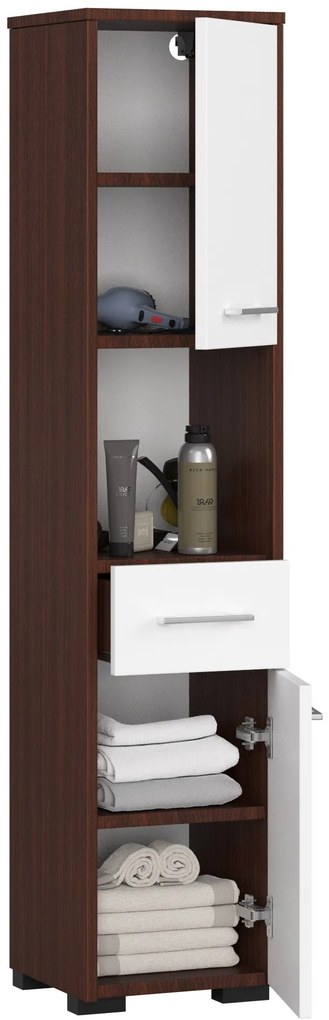 Dulap de baie Farid TYP3 (wenge + Alb). 1069755