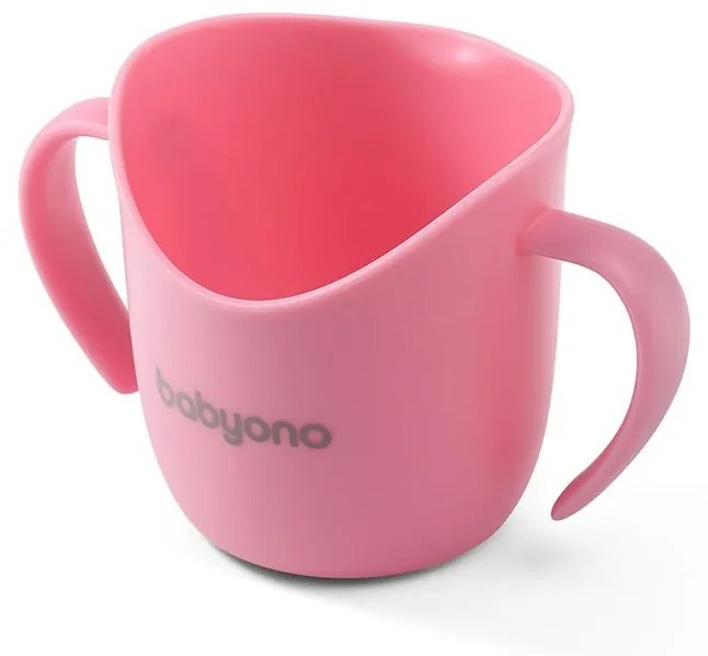 Cana ergonomică pentru copii Baby Ono 120 ml,  roz