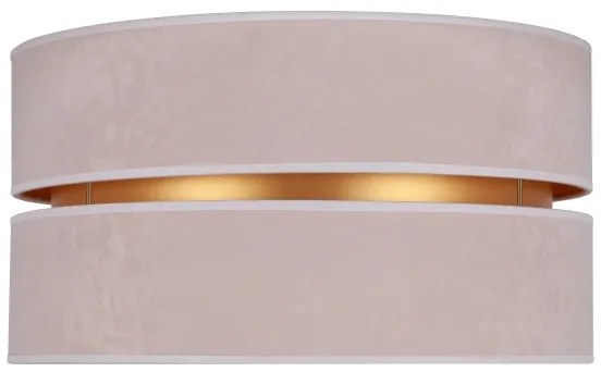 Plafonieră Duolla DUO 1xE27/15W/230V d. 40 cm bej/auriu