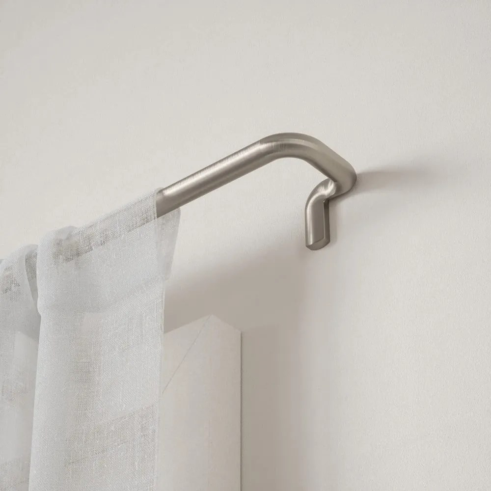 Galerie de perdea 168 - 365 cm extensibilă din oțel Twilight – Umbra