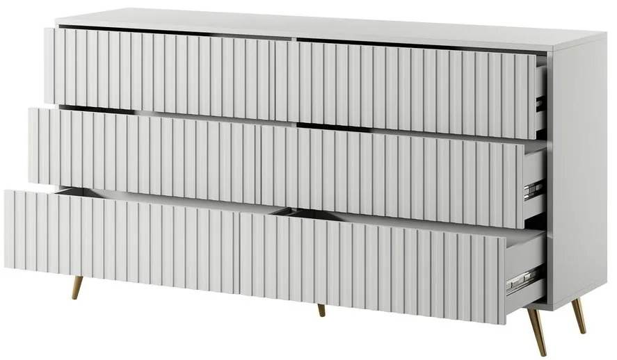Dulap Biel B5  (alb + auriu). 1099296