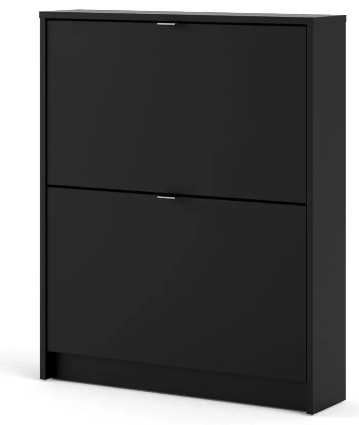 Pantofar negru cu deschidere înclinată Shoes – Tvilum