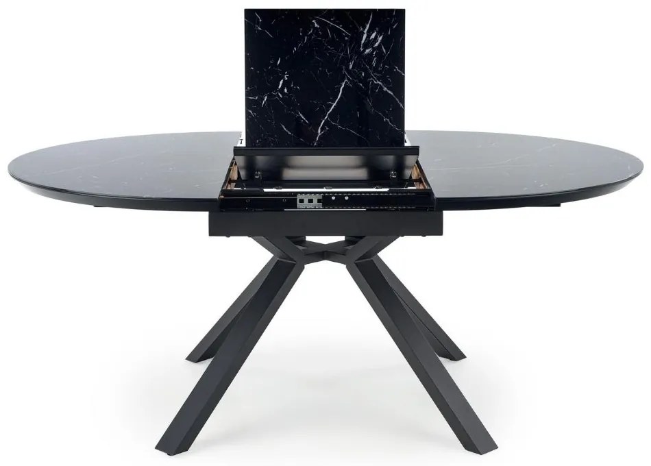 Masa de bucaterie Vertigo, marmura neagra