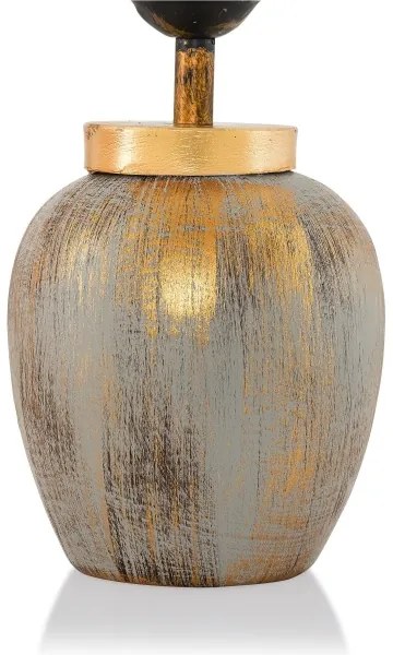 Lampă de masă 1xE27/40W/230V auriu/bej