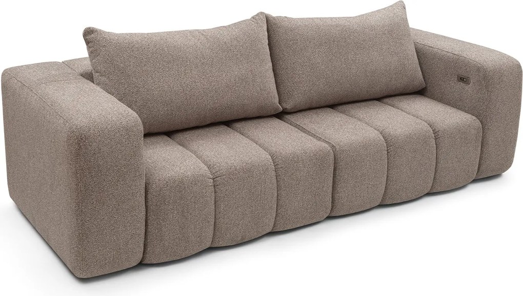 Canapea lemn masiv Bern Extensibila Electric, 273 × 108 × 90 cm