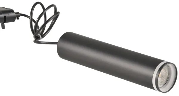 Lustră pe cablu pentru sistem de șină PARIS 3xGU10/10W/230V + sistem de șină 1 m