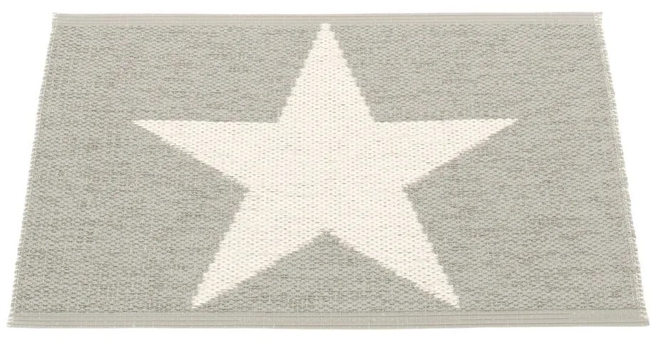 Covor pentru exterior și interior gri deschis 70x50 cm Viggo Warm Grey – Pappelina