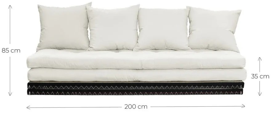 Canapea variabilă Karup Design Chico Wheat Beige