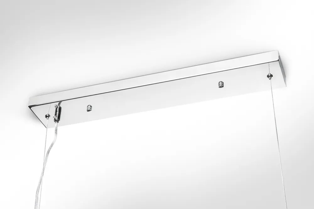 Lustra design extravangant Elegance 118cm, argintiu A-39107 VC