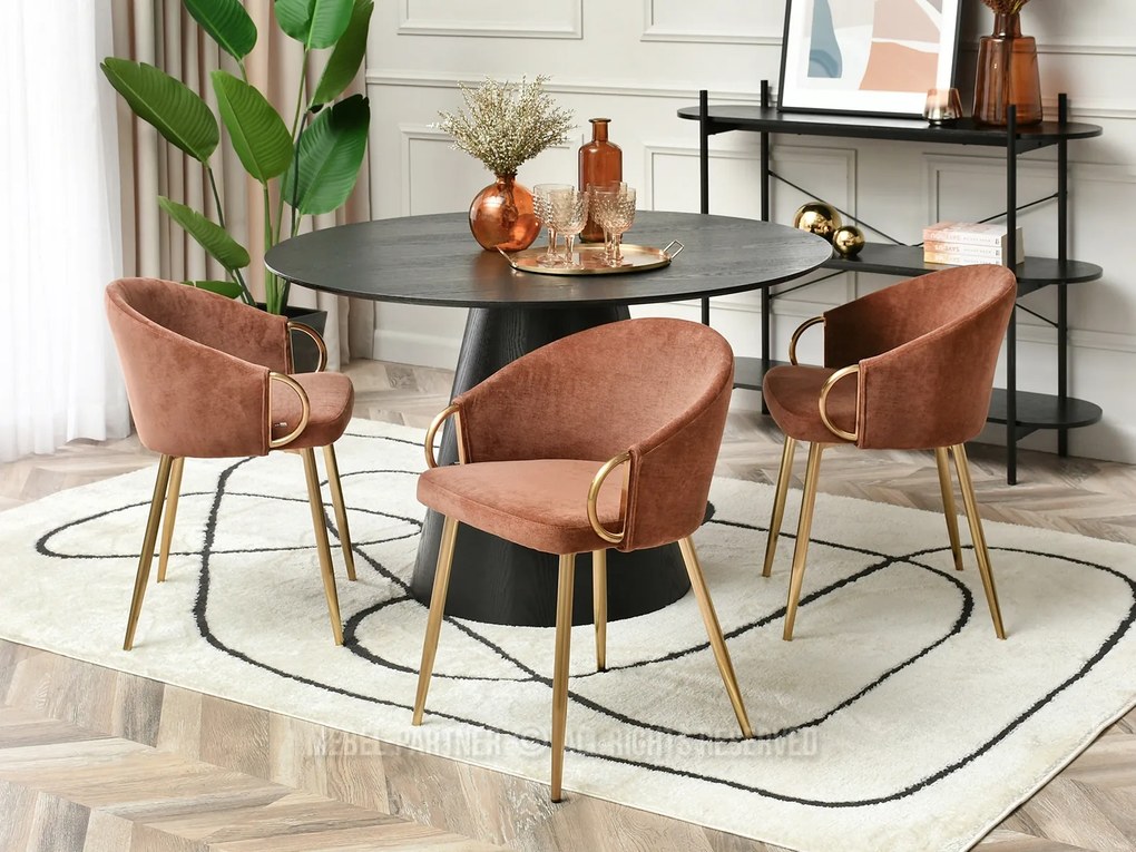 Scaun Carma K (cupru + auriu). Promo -8%. 1110999