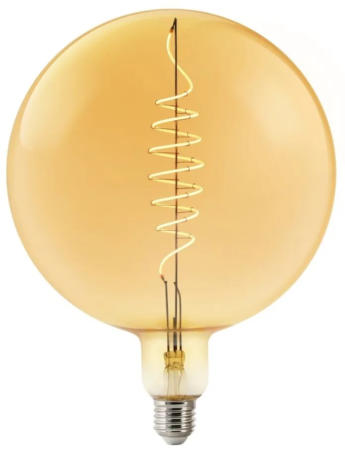 Bec de dimensiuni mari Smart E27 G200 Deco 2200K 380Lm Amber