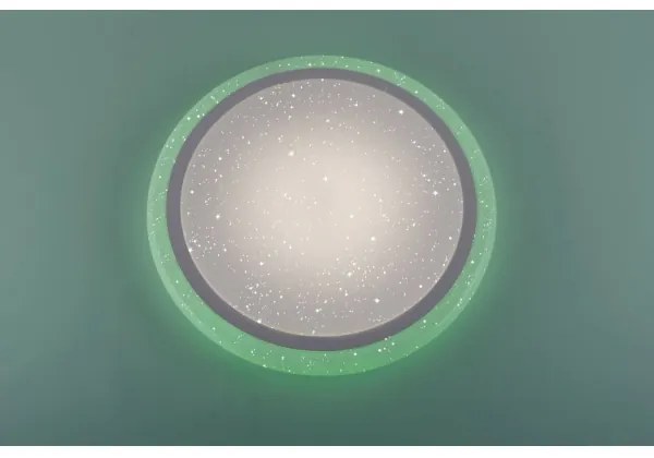 Plafonieră LED RGB dimabilă LUISA LED/42W/230V Leuchten Direkt 15230-16 + telecomandă