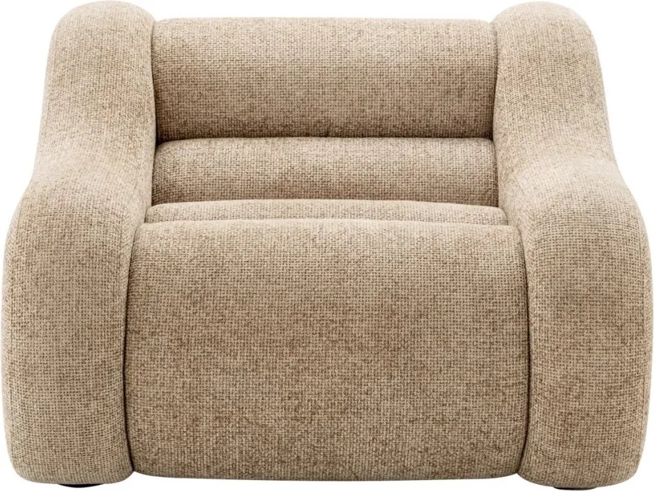 Fotoliu design LUX Carbone, Lyssa sand