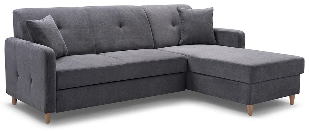 Expedo Coltar extensibil FOSIE, 220x88x162, asti 19, colt pe dreapta