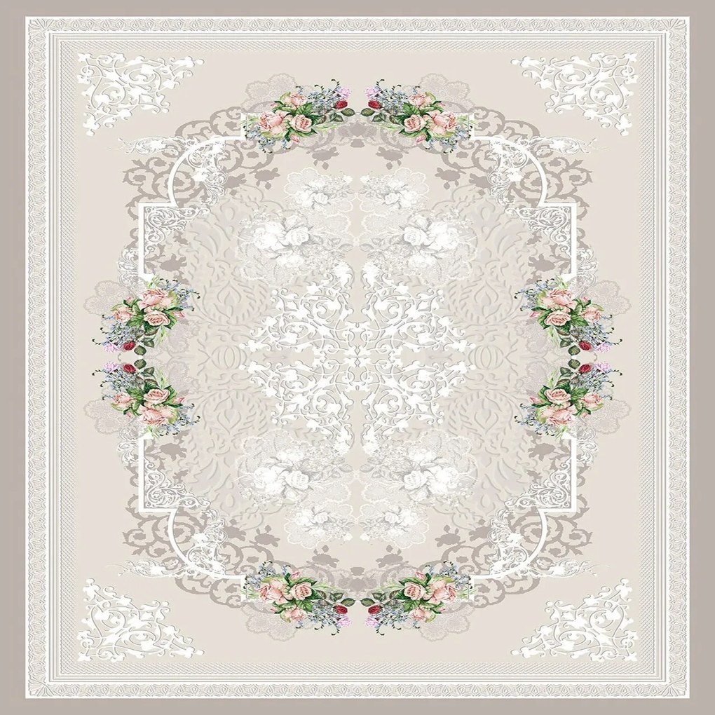 Covor, Eexfab622, 80x150 cm, Multicolor