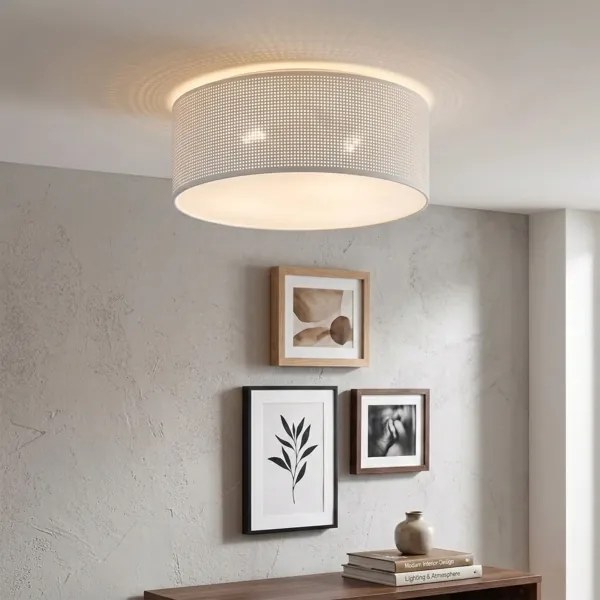Brilagi - Plafonieră SIRIJA MODERN 2xE27/60W/230V Ø 35 cm albă