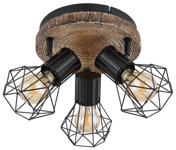 Spot PRISKA 3xE27/60W/230V Globo 54017W-3