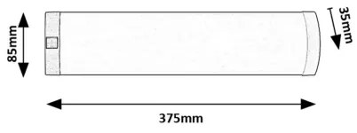 Corp de iluminat LED pentru corpuri de bucătărie Rabalux 78053 SOFT LED/5W/230V 4000K crom