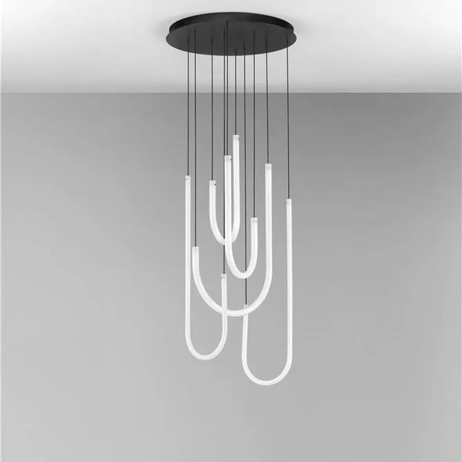 Lustra LED suspendata design decorativ TOPAZ