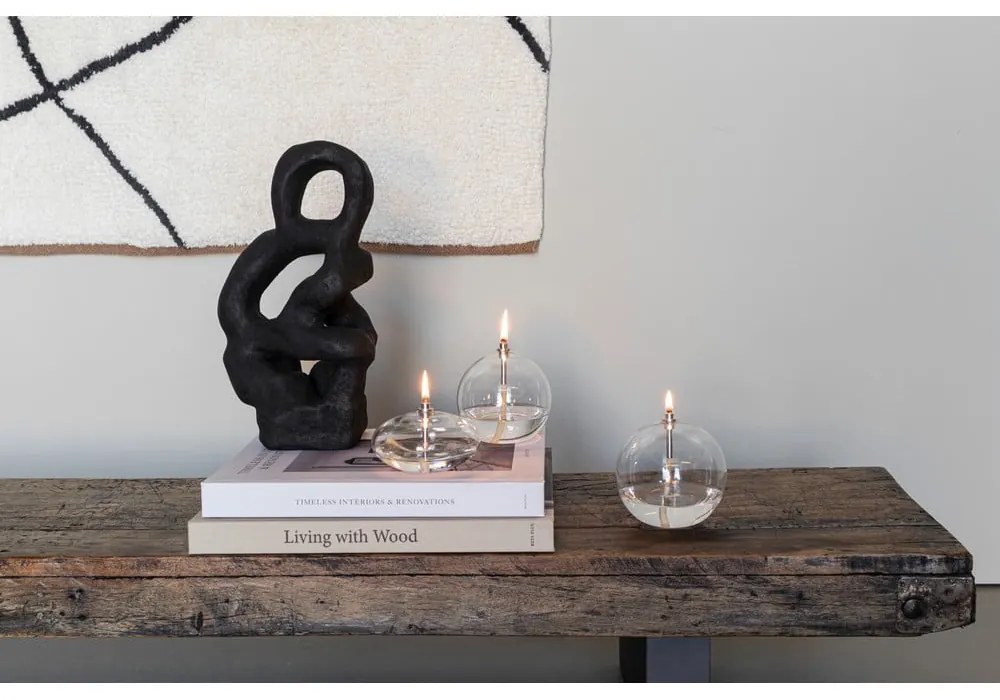 Lampă cu ulei din sticlă (înălțime 11 cm) Aura – Mette Ditmer Denmark