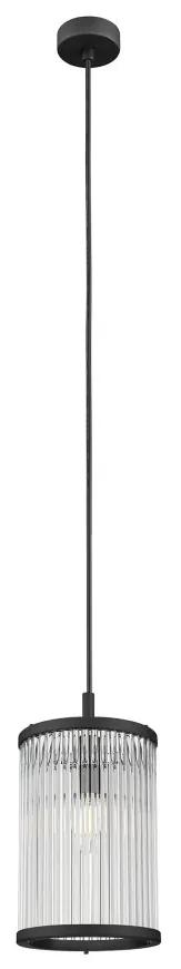 Lustra, Pendul elegant design modern SERGIO negru mat