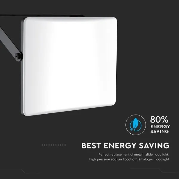 Proiector LED/100W/230V 3000/4000/6500K IP65 negru