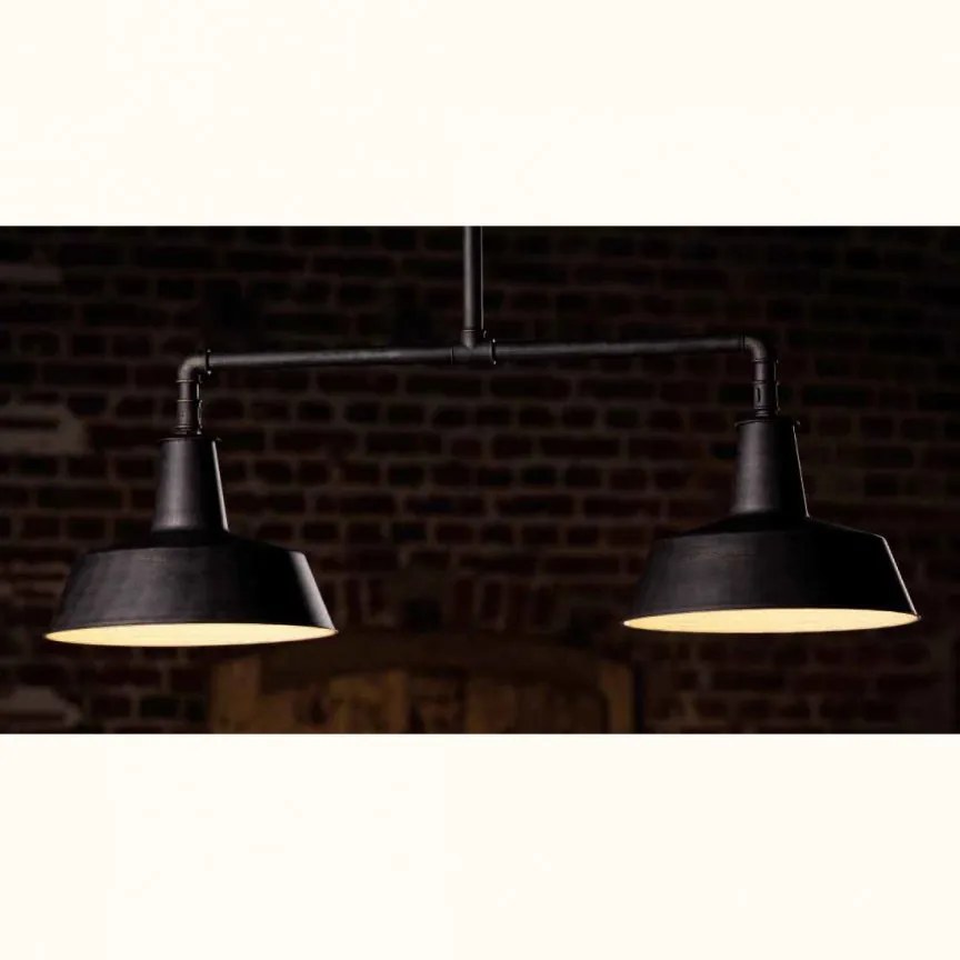 Lustra design industrial din fier forjat HL 2624